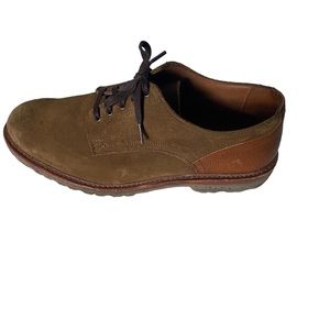 Allen Edmonds brown suede leather loafer size 9.5 (SH10)